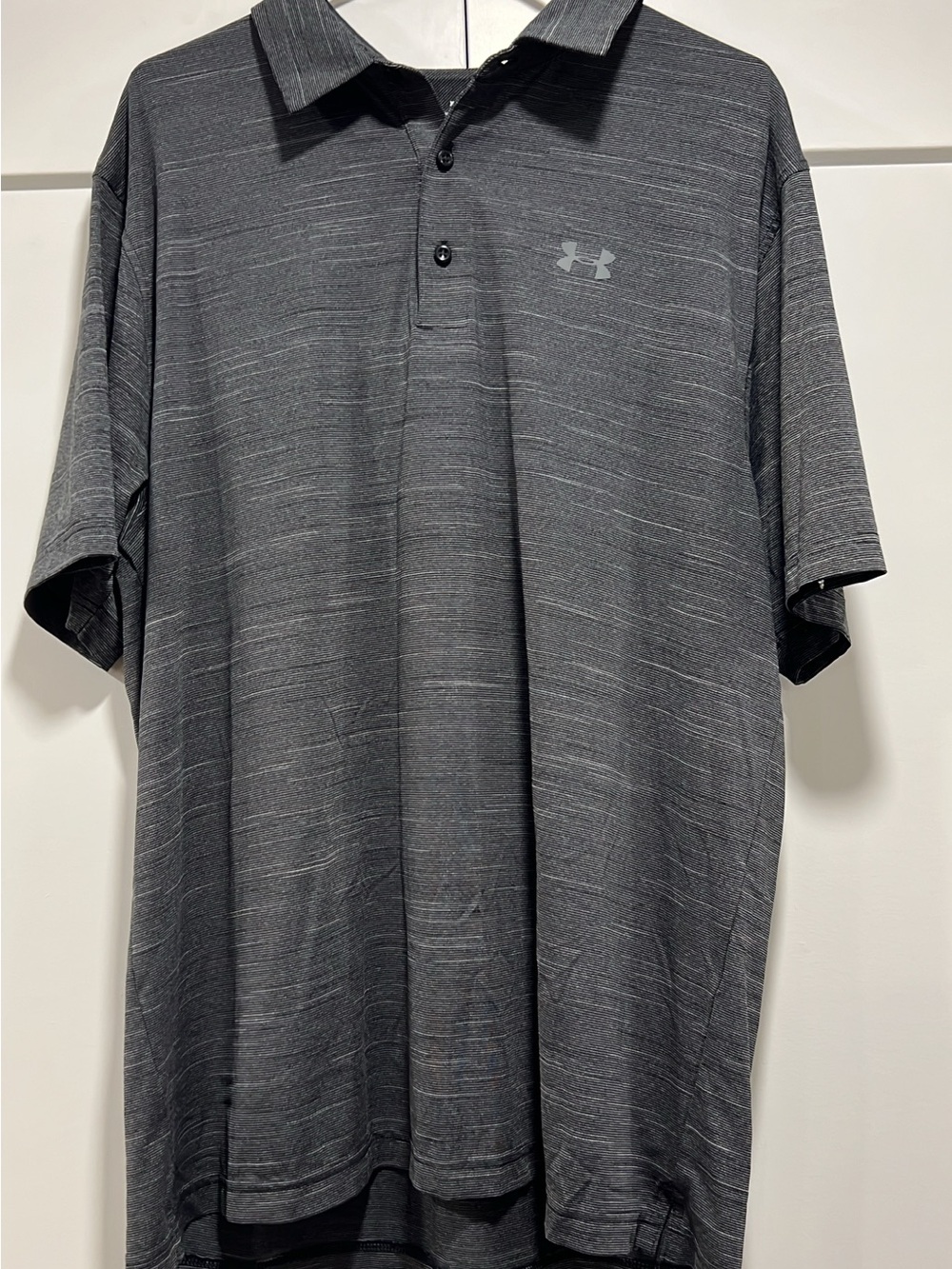 Under Armour Dark Charcoal Heather Performance Polo